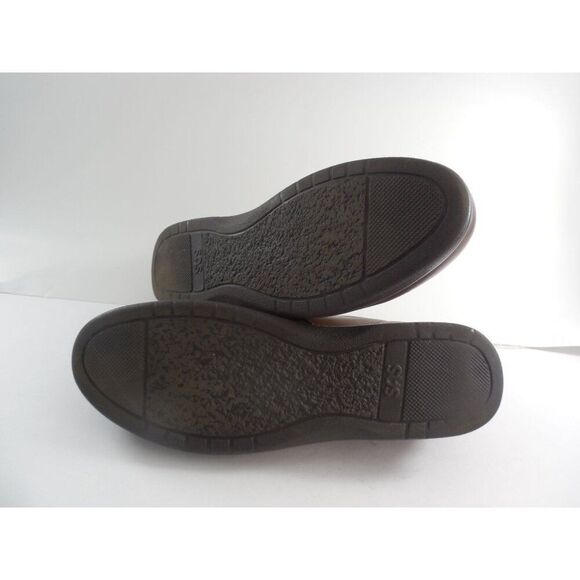 SAS Nursing Shoes Women Sz 9S Free Time Teak Brown Walking Leather‎ Comfort - Picture 8 of 9